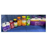 1 LOT OF 1-TYLENOL,1-FIBER GUMMIES,1- LAXATIVE SOL