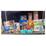 1 LOT (14) SNACKS AND DRINKS