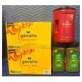 1 LOT OF (5) ASSORTED COFFEE GOODS