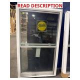PELLA 38 X 64 VINYL SINGLE HUNG WINDOW, WHITE