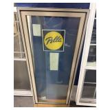 PELLA 58 X 24 VINYL FIXED WINDOW, PUTTY
