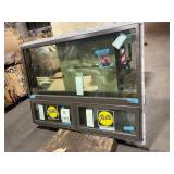 PELLA 71 X 51 VINYL FIXED WINDOW, BROWN