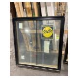 PELLA 42 X 39 1/2 VINYL CASEMENT WINDOW, BLACK