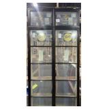 PELLA 100X48 METAL CLAD FIXED DOUBLE WINDOW, BLACK