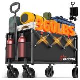 YOZOIA WAGONS CARTS FOLDABLE, LIGHTWEIGHT PORTABLE