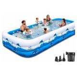 $126 EXTRA LARGE FAMILY INFLATABLE POOL FOR ADULTS
