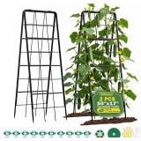 2 PACK 50" TALL A FRAME TRELLIS FOR CLIMBING PLANT