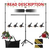 10X8.5FT PHOTO BACKDROP STAND KIT 3-IN-1 T-SHAPE H