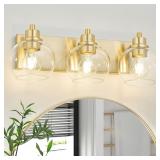 TUSCARORA BATHROOM LIGHT FIXTURES GOLD VANITY LIGH