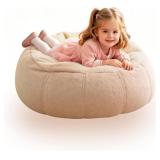 KIDS BEAN BAG CHAIR MEMORY FOAM FILLED TODDLER CHA