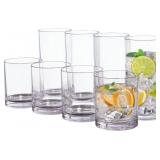 US ACRYLIC CLASSIC CLEAR PLASTIC REUSABLE DRINKING