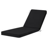 CHAISE LOUNGE CUSHIONS OUTDOOR, 72"X21"X3" TRIPLE-