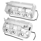 $118 2 PCS ALUMINUM FRONT & REAR ENGINE VALVE COVE