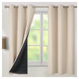 BGMENT THERMAL INSULATED 100% BLACKOUT CURTAINS 63