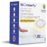 SLUMBERFY KING WATERPROOF BAMBOO MATTRESS ENCASEME