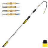 12FT (20FT REACH) TELESCOPIC GUTTER CLEANING TOOLS