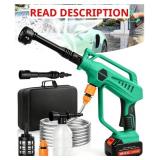 DEEPRCLEAN CORDLESS CAR WASHER WITH 6-IN-1 NOZZLE,