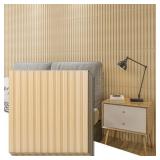 ART3D 3D FLUTED TEXTURED SLAT WALL PANELS, 19.7 X