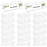 20 PIECES 2.25 INCH CUBICLE NAME PLATE HOLDERS CUB
