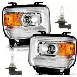 $175 HALOGEN HEADLIGHTS FOR 2014-2018 GMC SIERRA 1