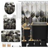 XLHOMO BATHROOM SET - 26PC BATHROOM SET WITH SHOWE