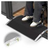 BRIDGE THRESHOLD RAMP FOR DOORWAYS, 27.6 X 17 IN,