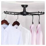 $107 360ï¿½ ROTATING CORNER CLOSET ROD,METAL ROUND C
