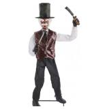 $199 7 FT. GRAVE & BONES ANIMATED LED ZOMBIE BARBE