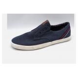 SZ 11.5M BEN SHERMAN SHOES MENS BLUE LACELESS SNEA