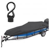 $120 BOAT COVER WITH HEAVY DUTY METAL BUCKLE,1200D