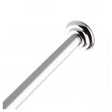 72 IN. CARBON STEEL PERMANENT SHOWER ROD IN CHROME