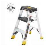 2.5 FT. ALUMINUM STEP LADDER 9 FT. REACH PRO DUAL