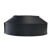 40 FT. L X 2.5 IN. W X 4 IN. H HIGH WALL BLACK PLA