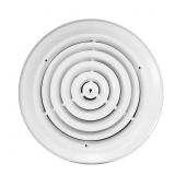 10 IN ROUND BUTTERFLY DIFFUSER/GRILLE WITH CONCENT