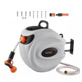 RETRACTABLE HOSE REEL 1/2 IN. DIA X 100 FT. GARDEN