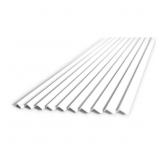 MATTE WHITE 12 IN. X 0.18 IN. ALUMINUM BACKSPLASH