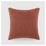 WASHED AND DISTRESSED COTTON 20 IN. X 20 IN. DECOR