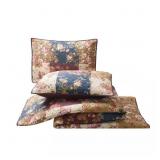 GERMAINE 3-PIECE MULTI-COLORED FLORAL COTTON MICRO