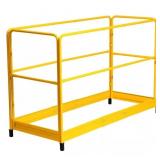 $128 6 FT. SCAFFOLDING SAFETY GUARDRAIL, RUSTPROOF