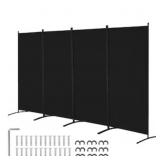 ROOM DIVIDER, 4 PANEL ROOM DIVIDER, FOLDING PRIVAC