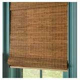 HAMPTON WHEAT STRAW LIGHT FILTERING CORDLESS BAMBO