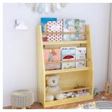 3 TIER KIDS BOOK SHELF, MONTESSORI SHELF FOR NURSE