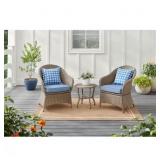 $349 STYLEWELL MAYBERRY 3-PIECE METAL OUTDOOR BIST