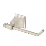 EXHIBIT SINGLE POST TOILET PAPER HOLDER IN BRUSHED