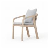 $319 MARINEE ACACIA WOOD OUTDOOR DINING CHAIR WITH