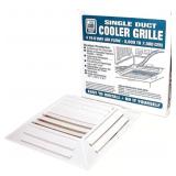 DIAL 3-1/2 IN. H X 22 IN. W 6-WAY WHITE PLASTIC AI