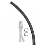 DISHWASHER AIR GAP CHROME WITH HOSE