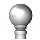 48 IN. - 84 IN. TELESCOPING 5/8 IN. SINGLE CURTAIN