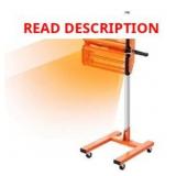 $212 VEVOR INFRARED CURING LAMP, 2200W 1-60 MIN TI