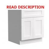 24X21X30 SHAKER-STYLE VANITY SINK & BASE CABINET W